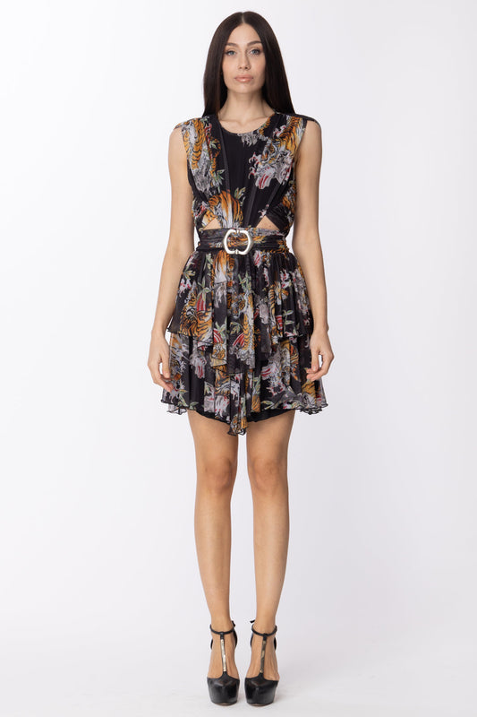 Aniye By Abito Hole Mizzy a Fiori 185263 TIGER-BLACK