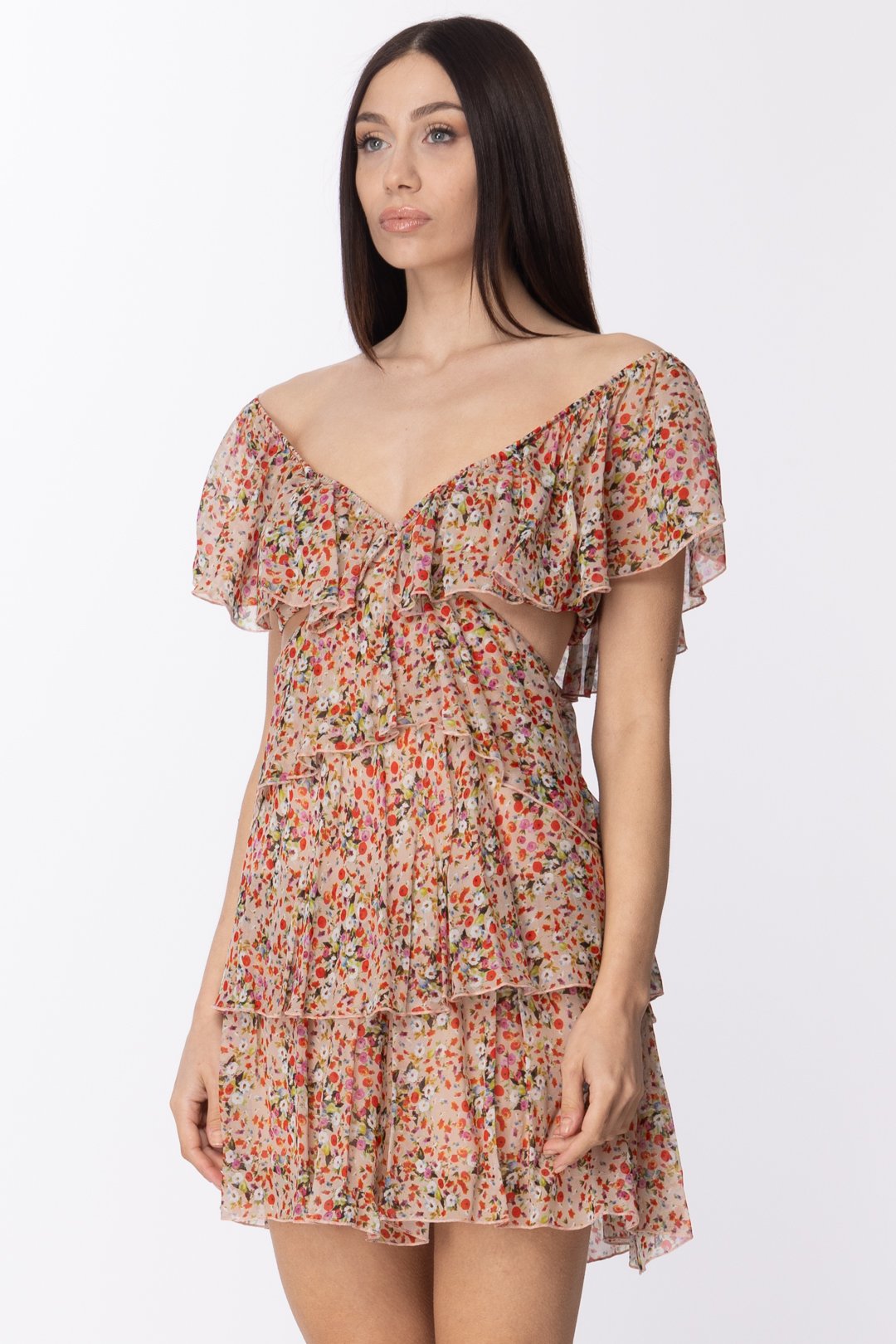 Aniye By Abito Ida con Rouches 185296 PINK-PROVENZ