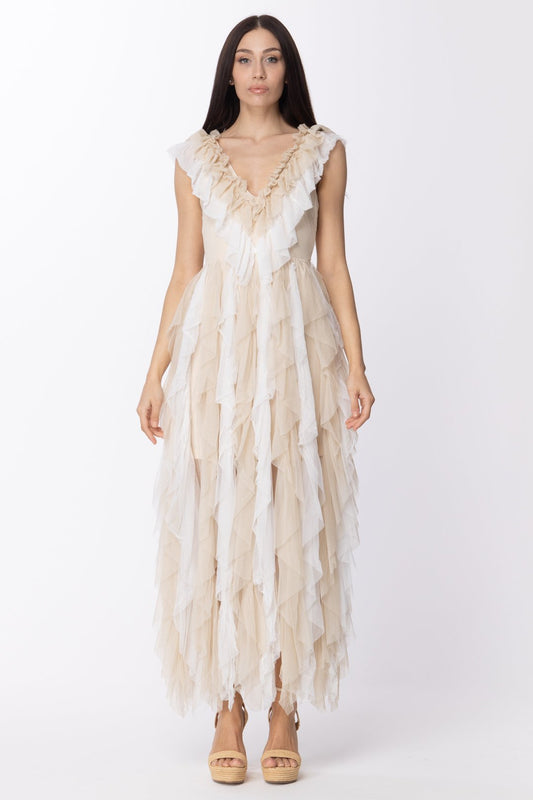 Aniye By Abito Lungo Rio Bicolore 185393 SMOOTHIE MILK