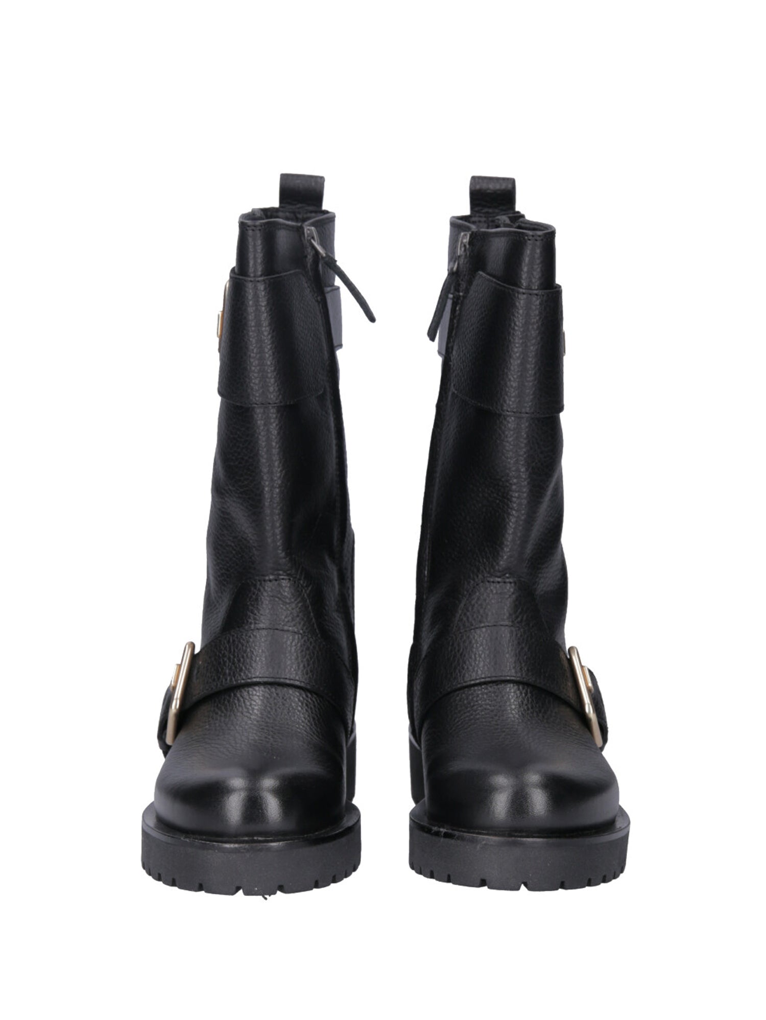 Twin-set Biker Doppia Fibbia 202TCT110 NERO