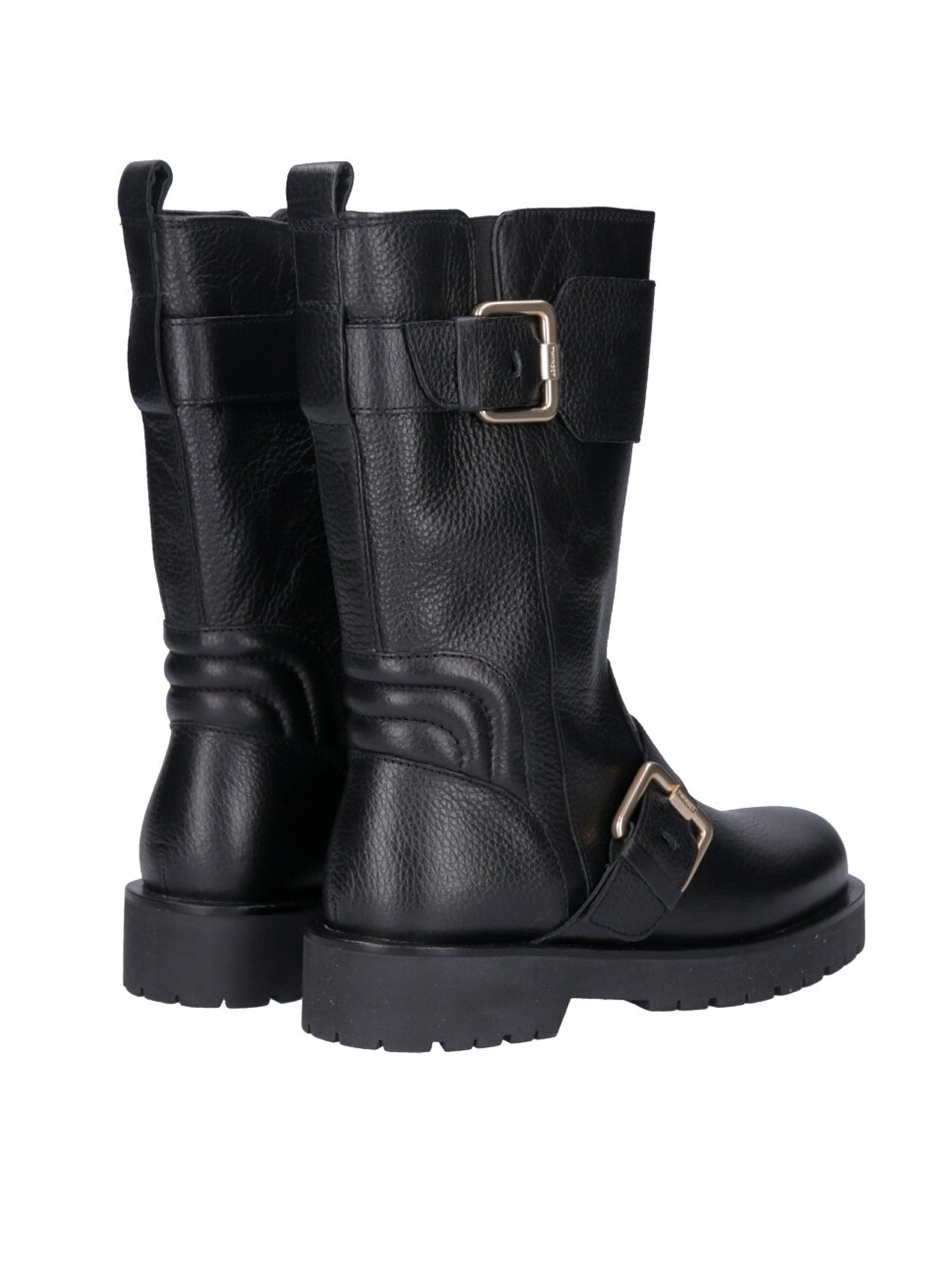 Twin-set Biker Doppia Fibbia 202TCT110 NERO