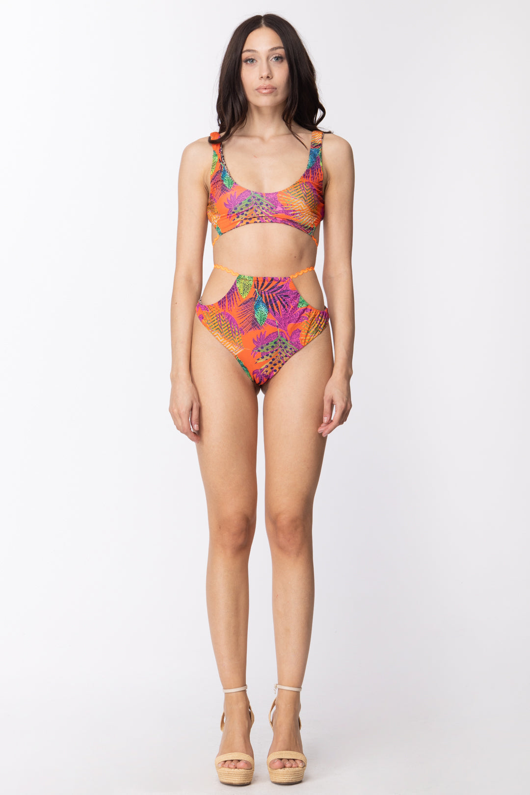 Me Fui Bikini Double Face con Lacci a Contrasto M21-0502X1 FANTASIA