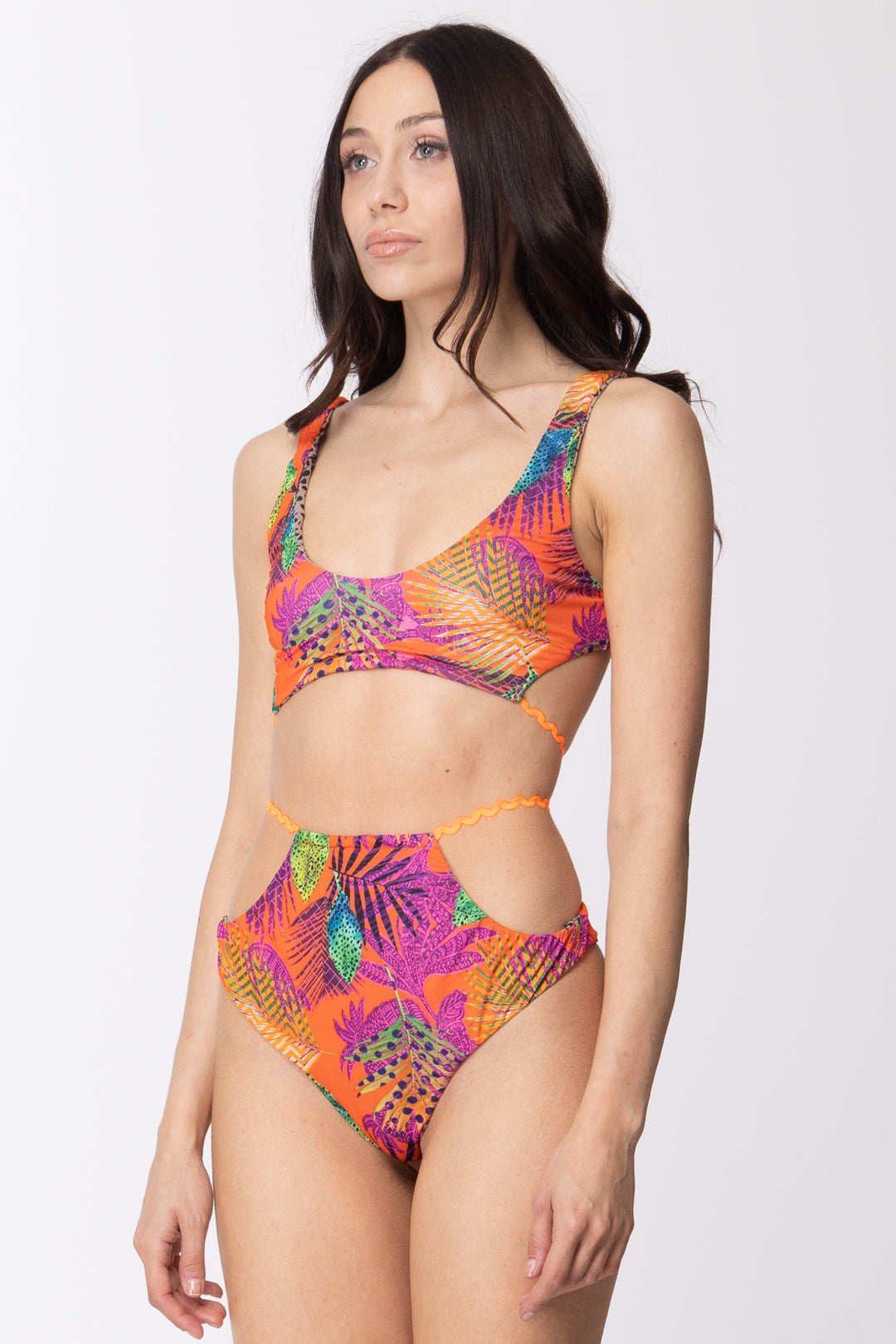 Me Fui Bikini Double Face con Lacci a Contrasto M21-0502X1 FANTASIA