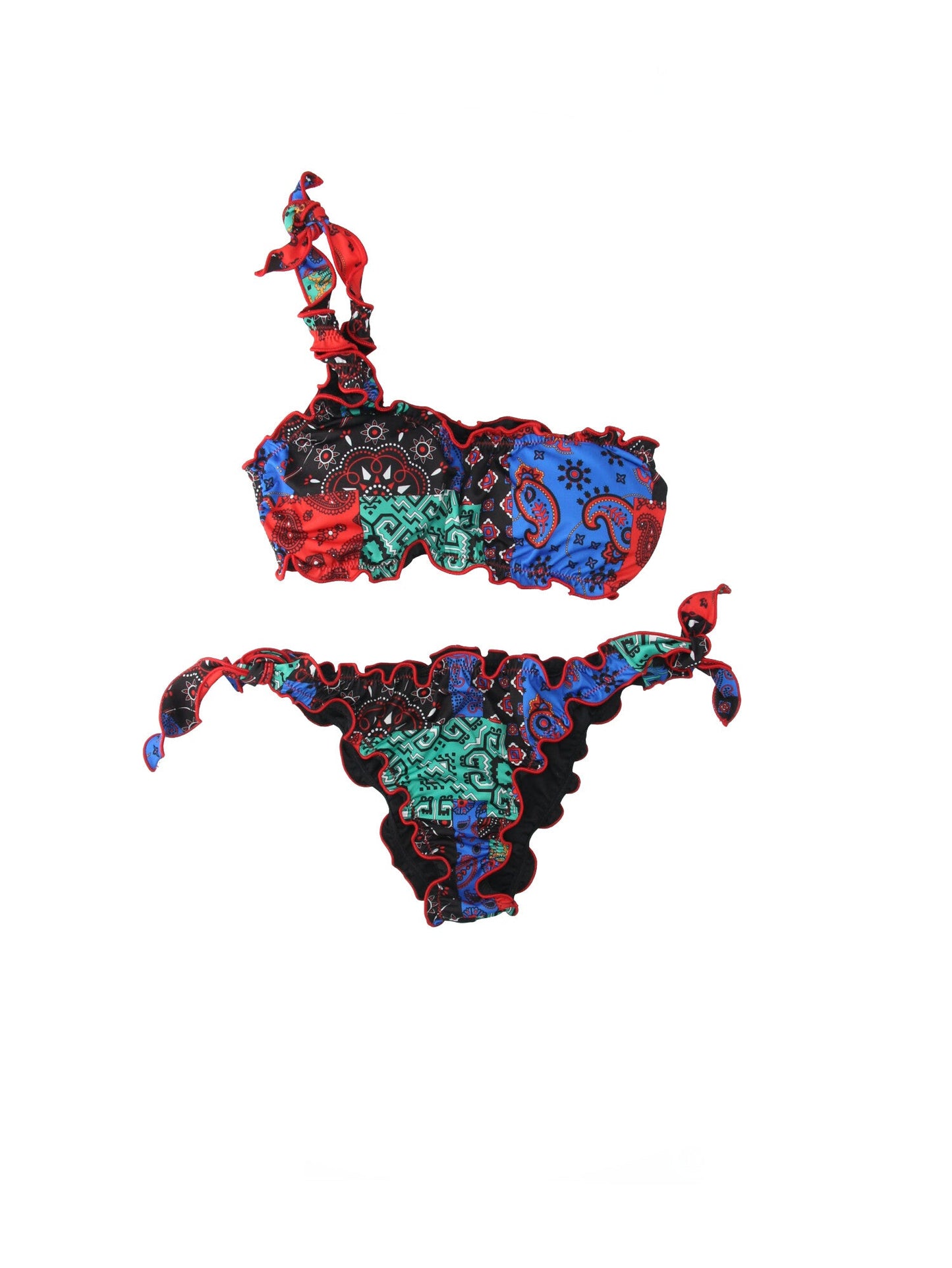 Me Fui Bikini Monospalla a Fantasia M20-0347U FANTASIA