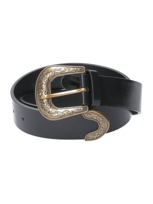 Twin-set Cintura con Fibbia Texana 201TA4344 NERO