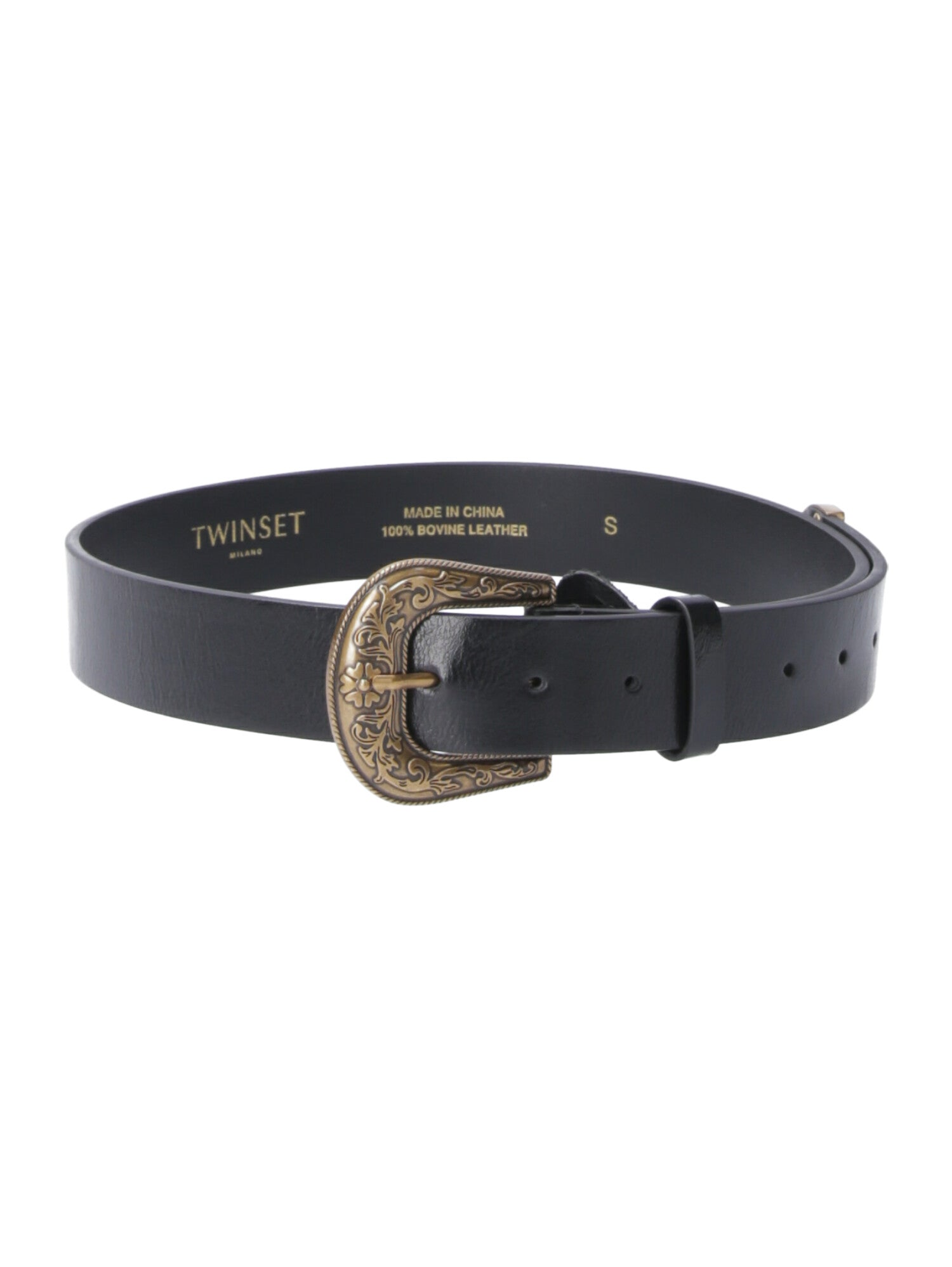 Twin-set Cintura con Fibbia Texana 201TA4344 NERO