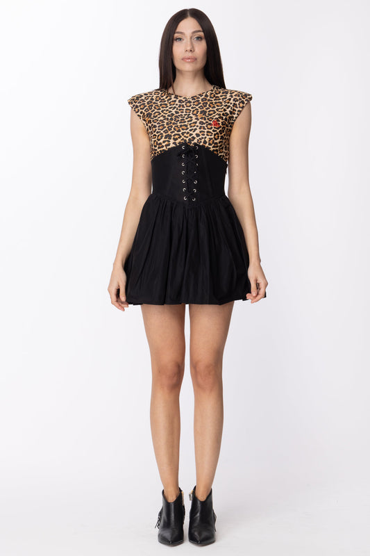 Aniye By Minigonna Eugi con Corpetto 185125 BLACK