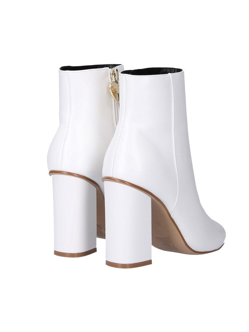 Twin-set My Twin - Tronchetti In Pelle 192MCT030 BIANCO OTTICO