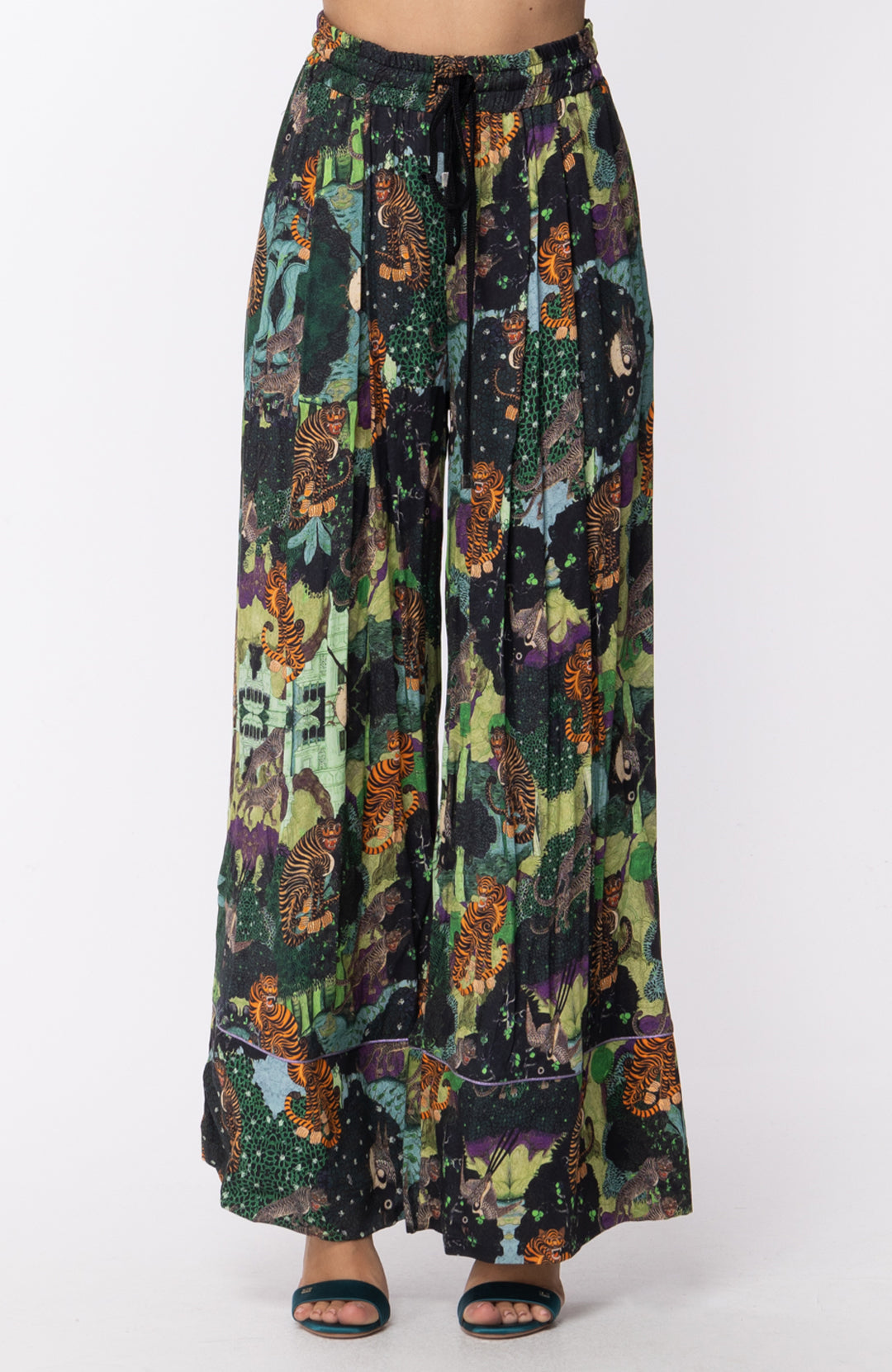 Motel Pantalone a Palazzo Fantasia con Coulisse DPPA03311 FANTASIA