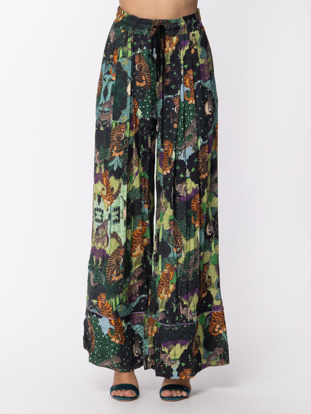 Motel Pantalone a Palazzo Fantasia con Coulisse DPPA03311 FANTASIA