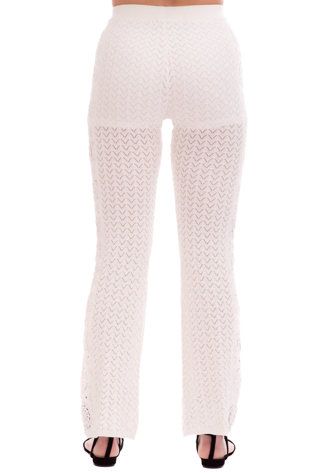 Twin-set Pantaloni Crochet Ricamati 221AT3240 CHANTILLY