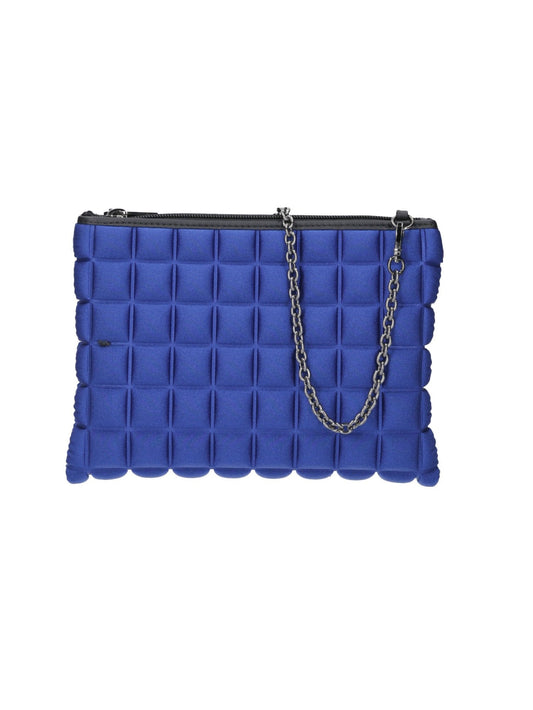 Bprime Pochette Pocket con Tracolla Catena POCKET BLUETTE LUCIDO