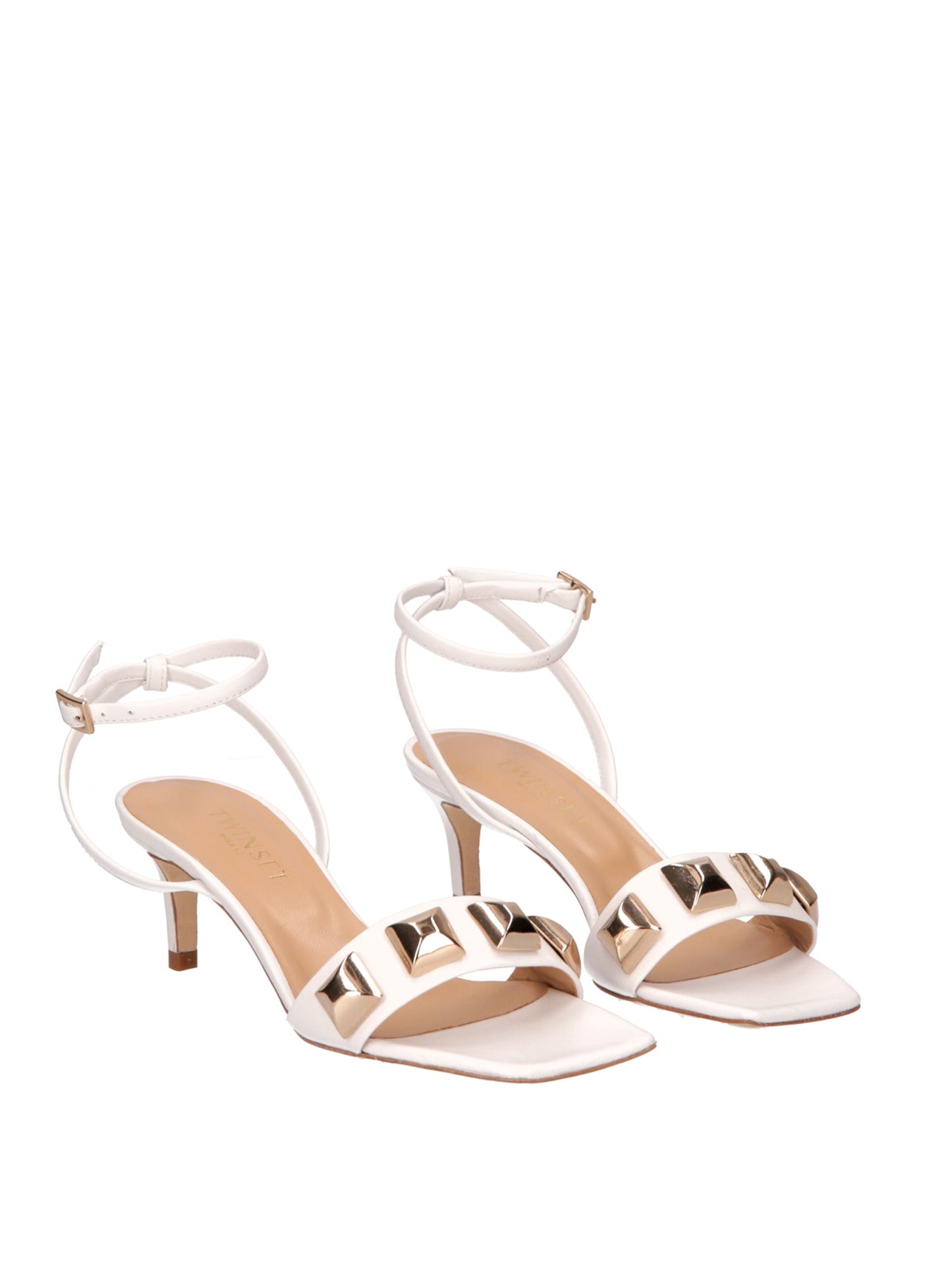 Twin-set Sandali con Maxi Borchie 221TCP050 GIGLIO