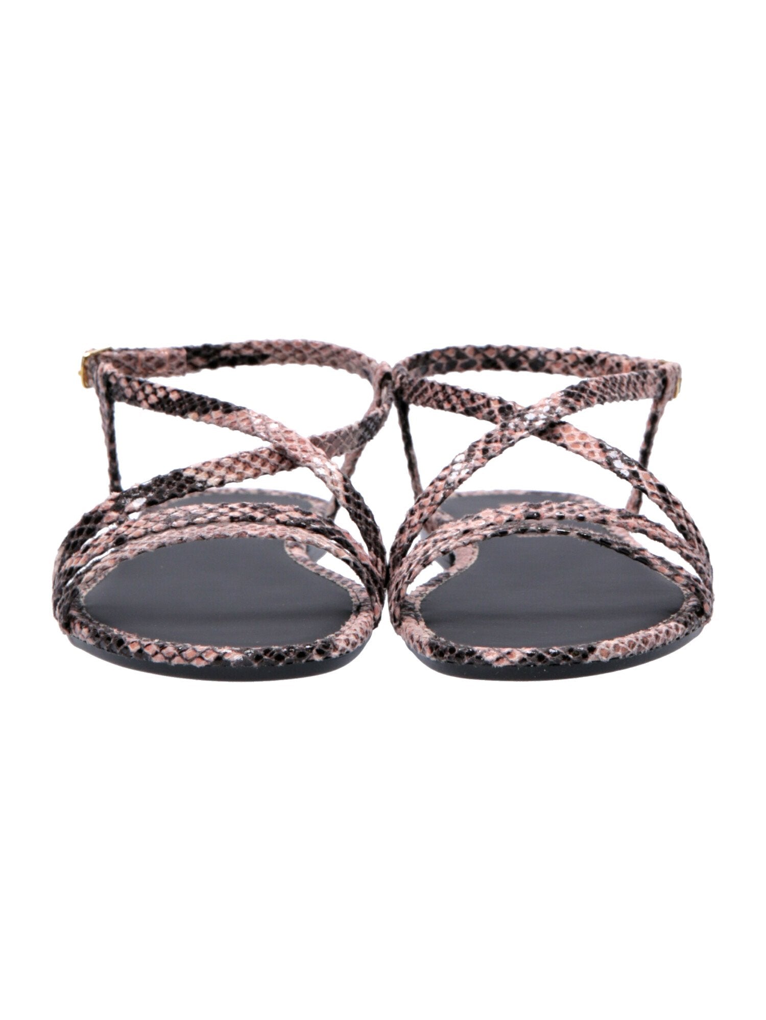 Twin-set Sandali Flat con Pattern 201MCT012 ST.PITONE ROSA SELVATICA