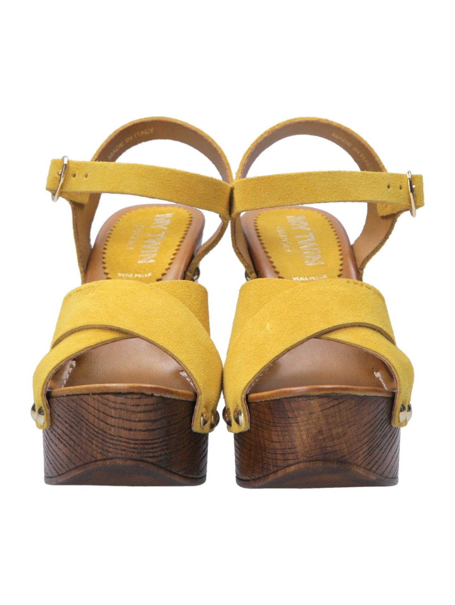 Twin-set Sandali Scamosciati 201MCT01A OCRA