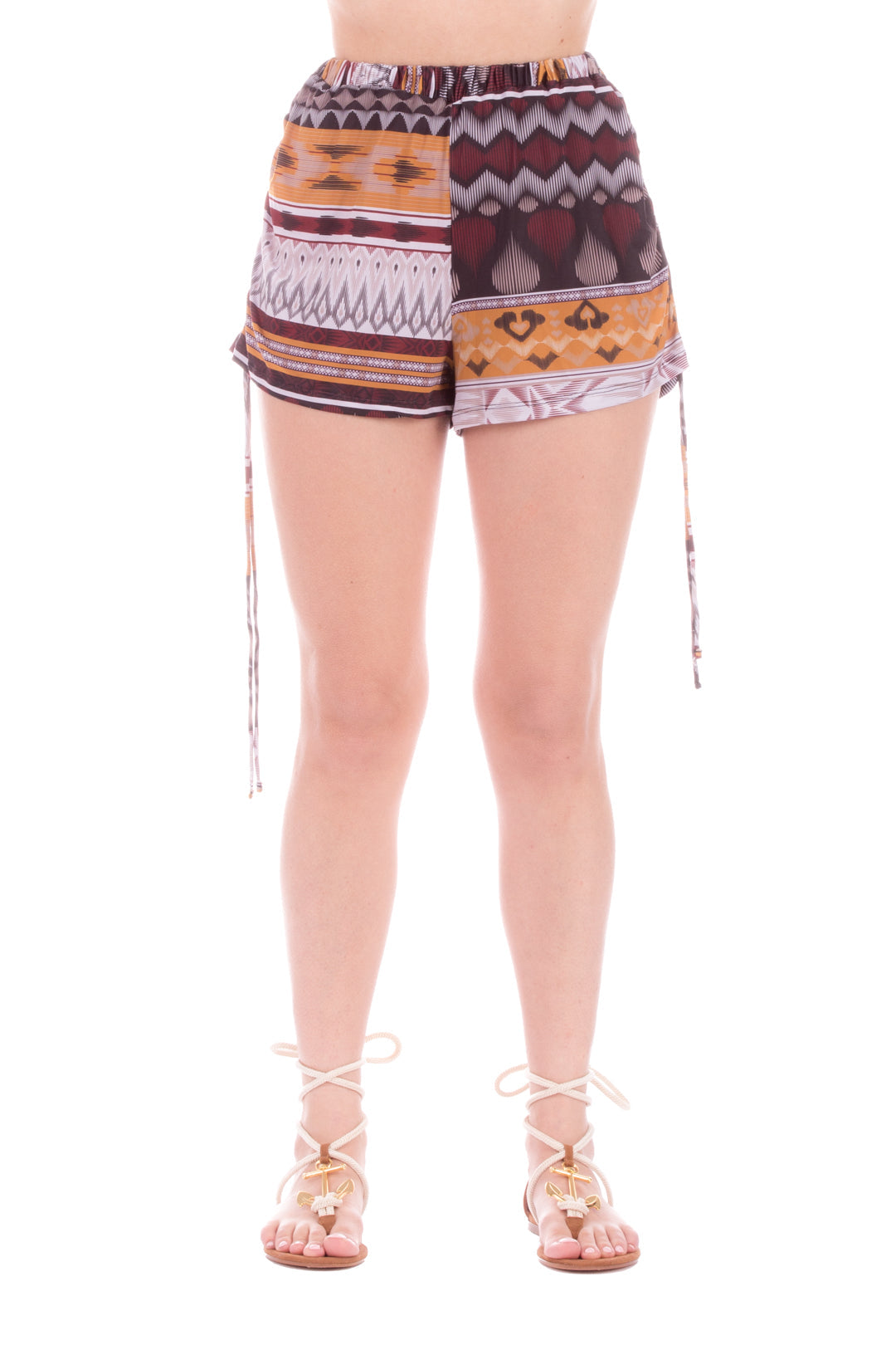 Me Fui Shorts Stampa Mexica con Coulisse M20-0078X1 FANTASIA