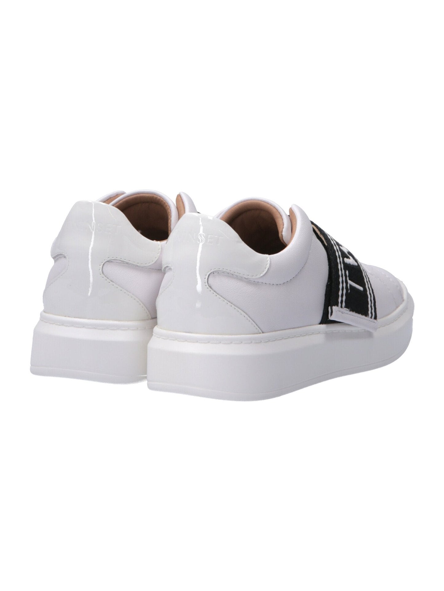 Twin-set Sneakers con Fascia Logata 201TCP134 BIANCO OTTICO