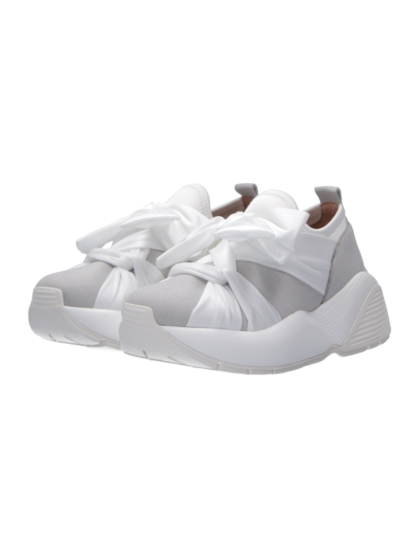 Twin-set Sneakers In Tessuto 201TCT110 BIANCO OTTICO