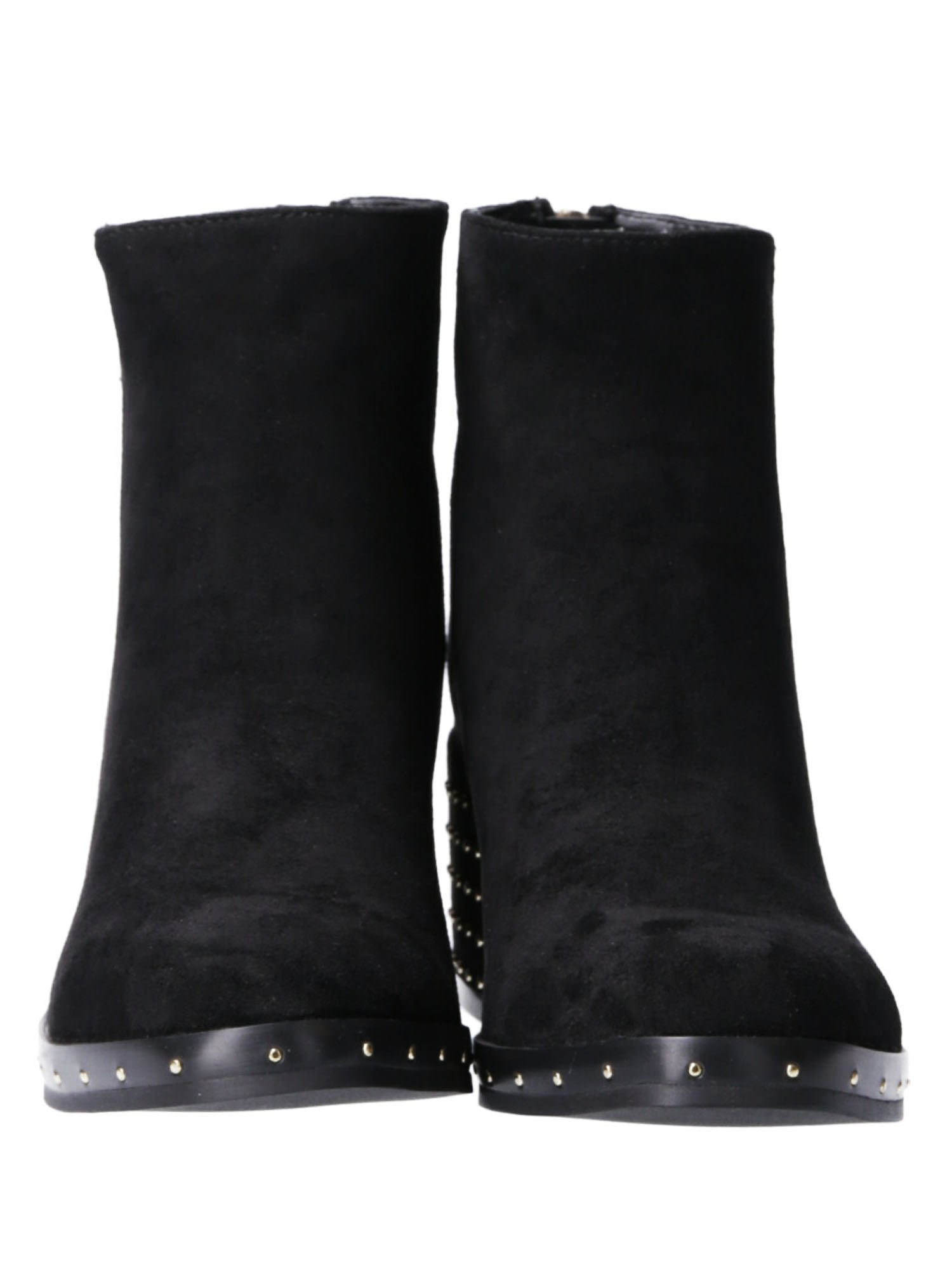 Twin-set Tronchetti con Borchie Sul Tacco 192MCT12A NERO