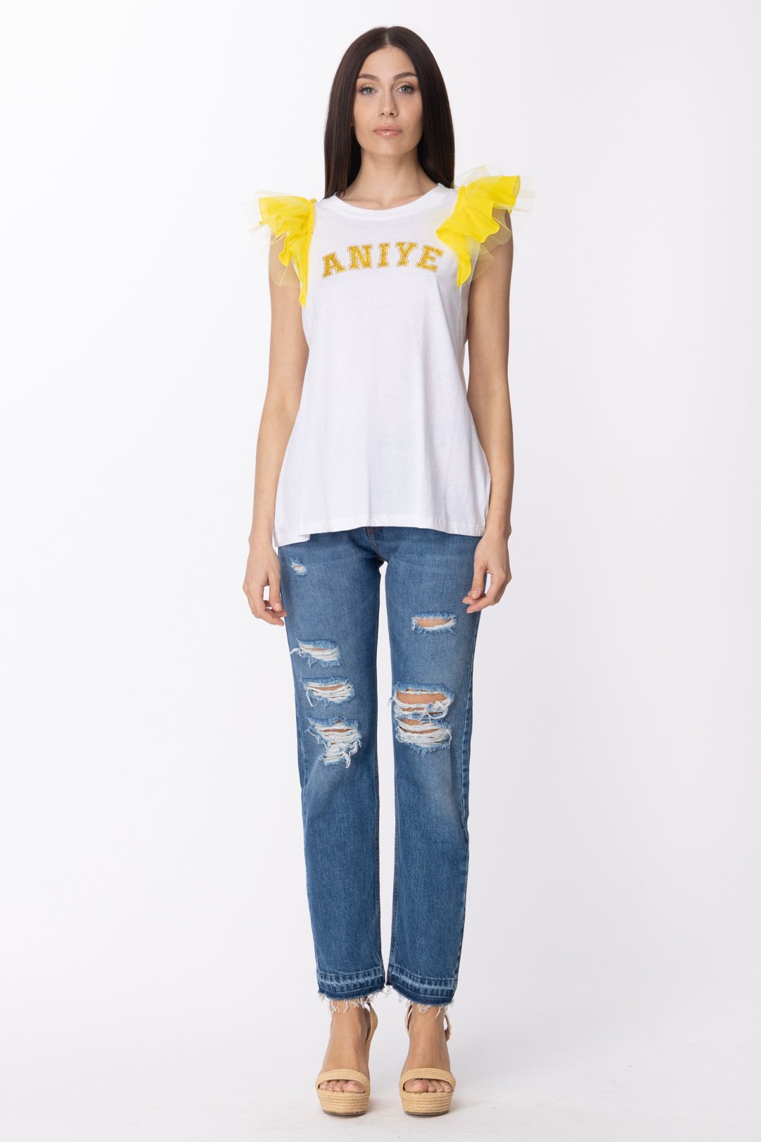Aniye By Tshirt Wings con Volant 185075 CEDRO