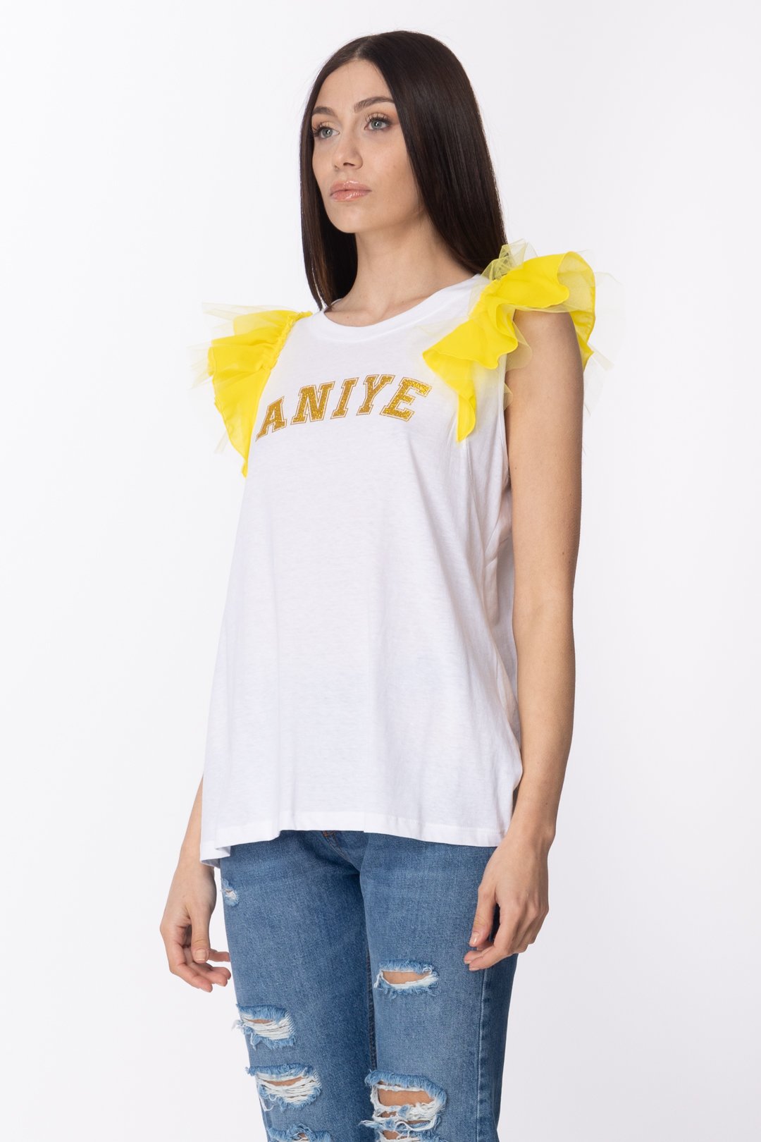 Aniye By Tshirt Wings con Volant 185075 CEDRO
